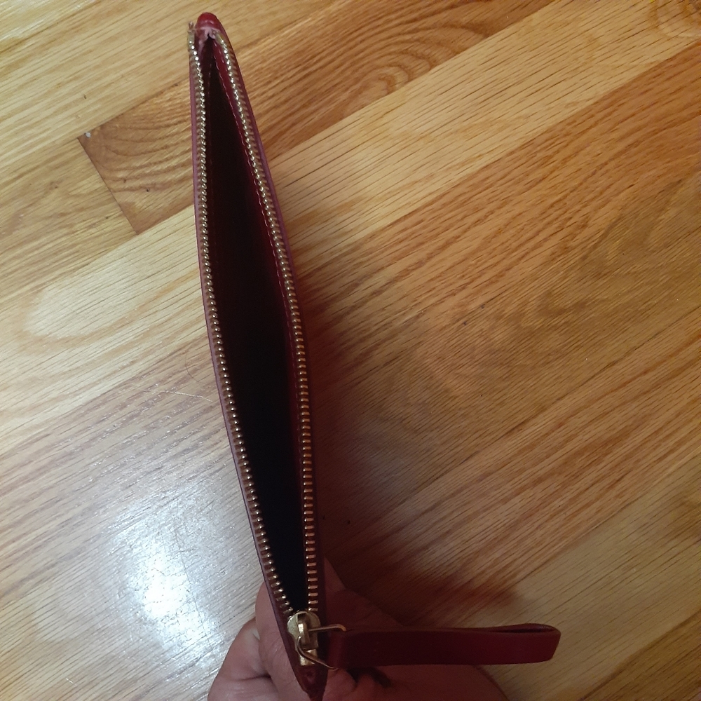 Mansur Gavriel  Inner Pouch OS Calf Red - Picture 3 of 3